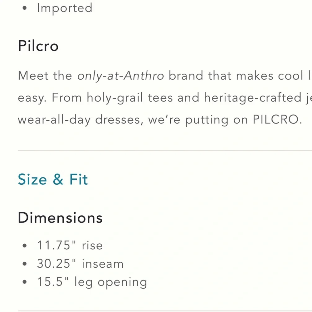 Anthropologie Light Blue Artistic Straight Leg Jeans - Picture 7 of 7